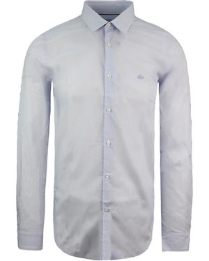 Lacoste Slim Fit Light Shirt Cotton - Blue