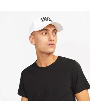 Jack & Jones Gall Baseball Cap Cotton - Black