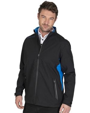 Island Green Stretch Golf Waterproof Jacket - Black