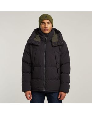 G-Star G- Whistler Padded Hooded Jacket 2.0 - Black