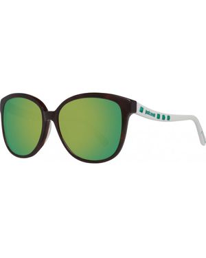 Just Cavalli Butterfly Style Mirrored Lens Sunglasses - Green
