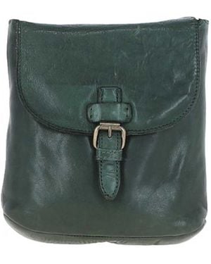 Ashwood Leather Real Small Luxurious Flight Bag - Green