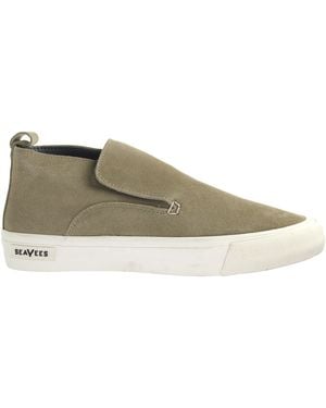 Seavees Huntington Middie Elmwood Suede Shoes - Black