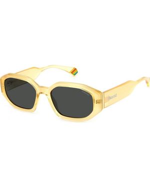 Polaroid Pld-6189-S-40G Pld 6189 55 S 40G Sunglasses - Yellow