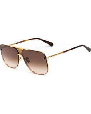 Belstaff Sexton-Gun-Titanium-W Sexton 63 Gun Titanium W Sunglasses - Metallic