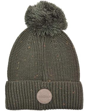 Lambretta Logo Bobble Beanie - Green