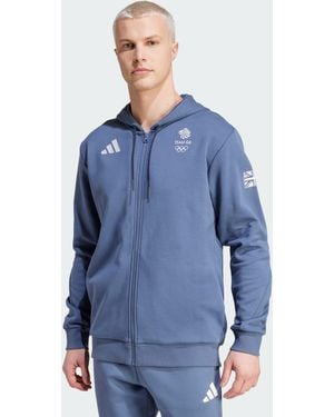 adidas Originals Team Gb Hoodie - Blue