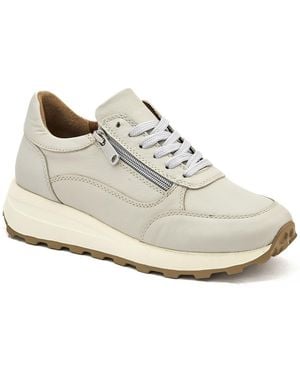 Jones Bootmaker Bertina Lace-Up Trainers - White