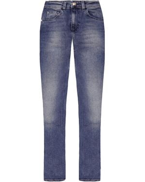 Armani Emporio J29 Regular Fit High Waist Jeans - Blue