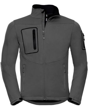 Russell Sports Soft Shell Jacket (Titanium) - Grey