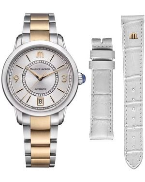 Maurice Lacroix Pontos Watch Pt6006-Pvp0E-120-F Stainless Steel (Archived) - Metallic