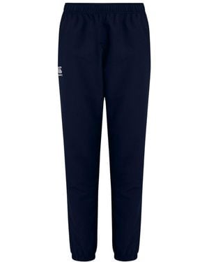 Canterbury Ladies Club Plain Cuffed Tapered Jogging Bottoms - Blue