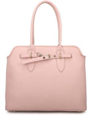 SVNX Shoulder Bag With Belt Detail - Pink
