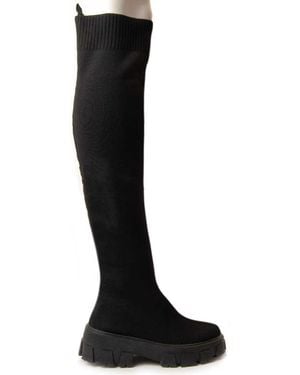 Montevita Platform Boot Botalan14 - Black