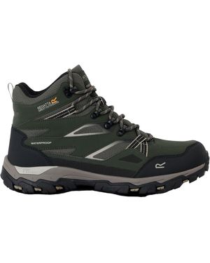 Regatta Holcombe Iii Walking Boots (Dark/ Sand) - Black