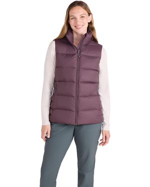 Mountain Warehouse 'Stratus' Packable Down Gilet Casual Water Resistant Body Warmer Jacket Polyamide - Purple