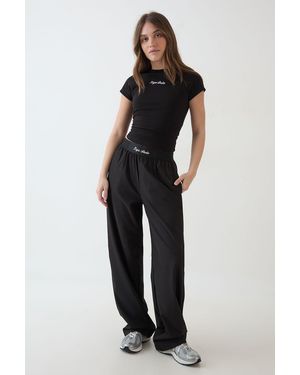 DSGN Studio Fitted Short Sleeve T-Shirt - Black