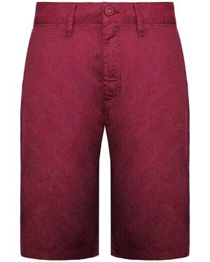 Vans Off The Wall Dewitt Shorts Cotton - Red