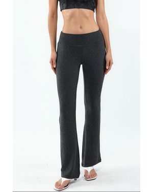 Busem High-Waist Flare Leggings - Blue