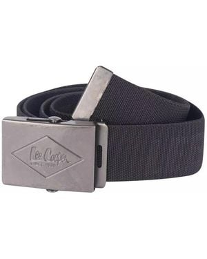 Lee Cooper Slijtvaste Riem Van Geweven Band - Blauw