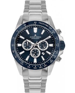 Jacques Lemans 1-2140F Liverpool Watch - Grey