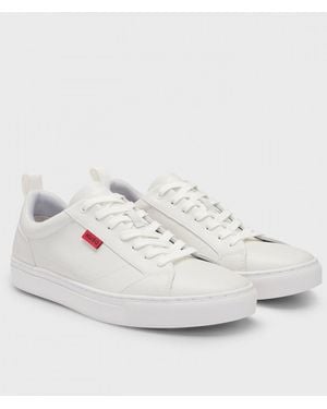 HUGO Morrie Tenn Trainers 100 - White