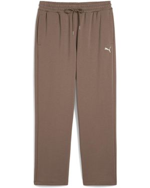 PUMA Wardrobe Essentials Relaxed Joggers - Brown