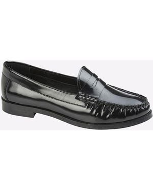 Cipriata Nicolina Saddle Loafer Memory Foam - Black
