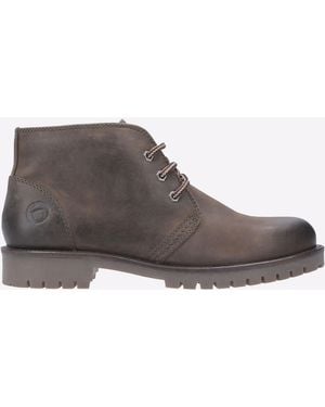 Cotswold Stroud Lace Up Shoe Boot - Black