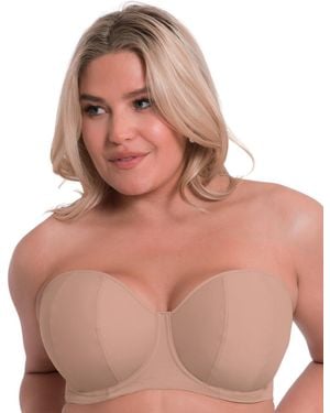 Curvy Kate Ck2601 Luxe-Updated Strapless Bra - Pink