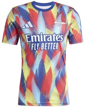 adidas Arsenal Pre Match Shirt 2025 2026 - Blue