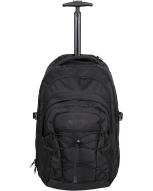 Mountain Warehouse Pioneer Wheeled Backpack - Black