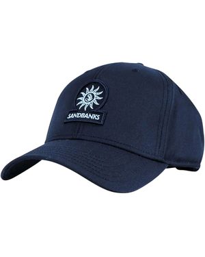 Sandbanks Badge Logo Cap - Blue