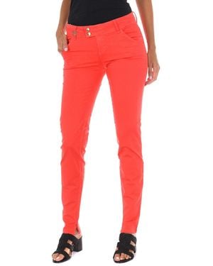 Met Trousers H-K-Chino - Red