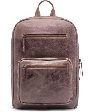 Bolongaro Trevor Real Leather Frankie Rucksack - Brown