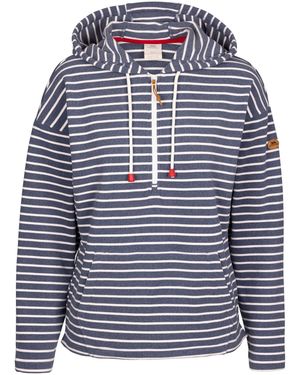 Trespass Ladies Softly Hoodie - Blue