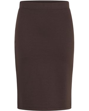 Kaffe Rok Kajenny Rok Slim Fit - Bruin