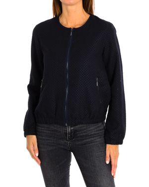 Karl Marc John Short Long-Sleeved Mid-Season Jacket 9047 - Black