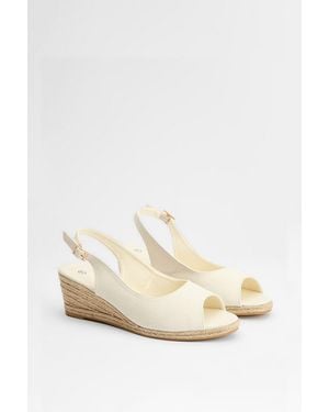 Good for the Sole Reese Espadrille Wedge Sandals - Natural