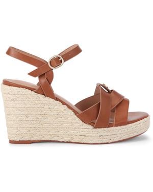Carvela Kurt Geiger Bravo Wedge Heels - Brown