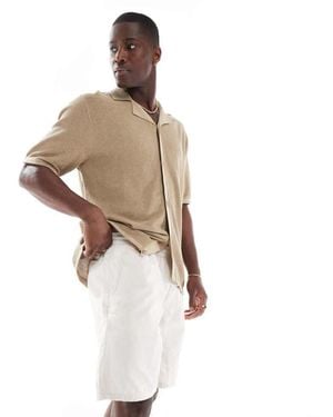 Jack & Jones Drawstring Chino Short - White