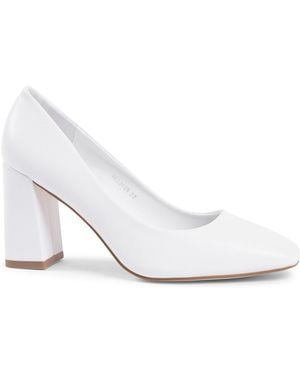 19V69 Italia by Versace Pump Leather - White