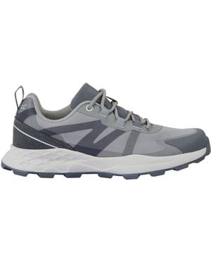 Regatta Ladies Leighton Synthetic Leather Trainers (Cloud) - Grey