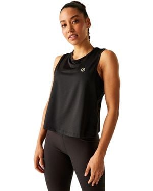 Dare 2b Mouwloze Top Met Bandjes - Zwart