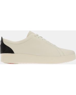 Fitflop Rally Crystal Backtab Trainers Size 6 - White