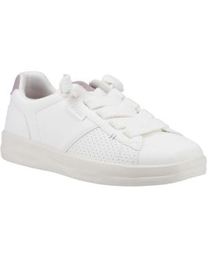 HEYDUDE Karina Duo Classic Polyurethane Trainers Pu - White