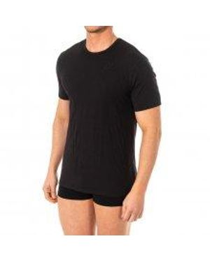 Abanderado Short-Sleeved, Round-Neck T-Shirt For A0Dgp. Everyday Comfort And Style - Black