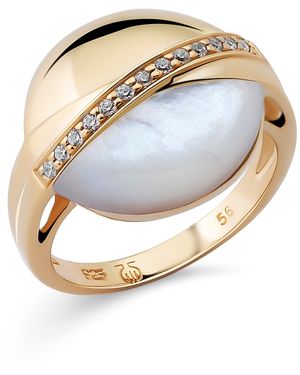 Orphelia 925 Sterling Ring - Metallic