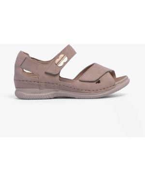 Rieker V7474-60 Sandals Suede - Grey