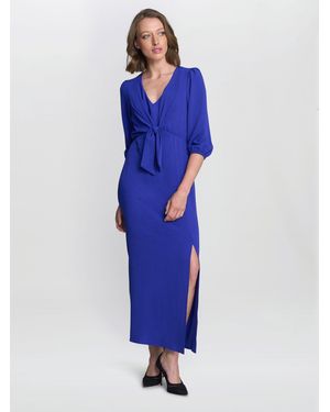 Gina Bacconi Dionne Maxi Dress - Blue